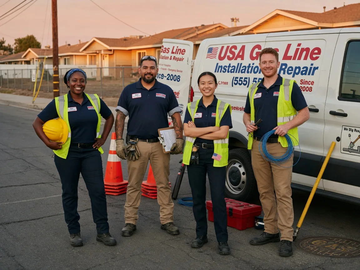 Gas Line Installation company in Moyock, NC